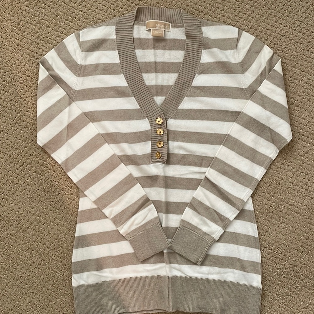 MICHAEL Michael Kors striped sweater XS